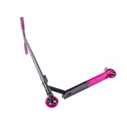 Трюковой самокат HAEVNER KRAFT BLACK EDITION черно-розовый