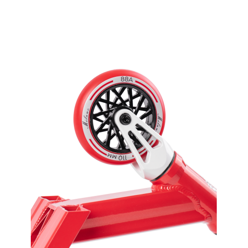 Трюковой самокат HAEVNER MILANO красный/белый