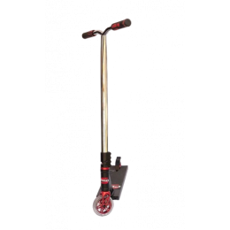 Трюковой самокат HAEVNER S-PRO, черный/красный/хром