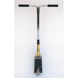 Трюковой самокат HAEVNER S-PRO, золотой хром