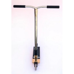 Трюковой самокат HAEVNER S-PRO, золотой хром