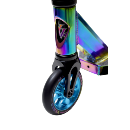 Трюковой самокат HAEVNER VEGAS 2023 (06.22) неохром (алюм. вилка)