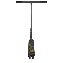 Трюковой самокат Tech Team Duker 303 (2022), черно-желтый