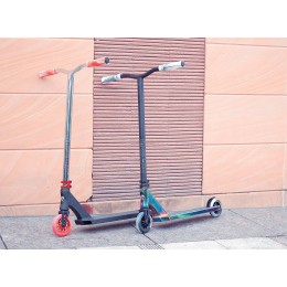 Трюковой самокат VOKUL SAGA (черный/бензин)