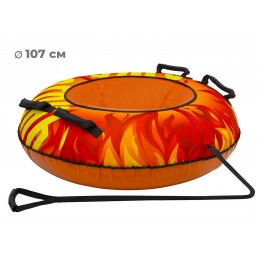 Тюбинг-ватрушка 107 см Тяни-Толкай FLAME (оксфорд)
