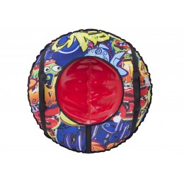 Тюбинг-ватрушка 107 см ТяниТолкай GRAFFITI (оксфорд/омск)