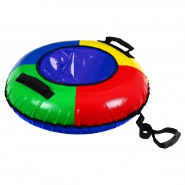 Тюбинг-ватрушка 73 см Winter Star, цвета МИКС (тент)