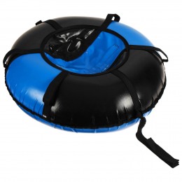Тюбинг-ватрушка 80 см «Вихрь», черно-фиолетовый (тент)