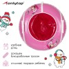 Тюбинг-ватрушка 93 см ONLYTOP, розовый (тент)