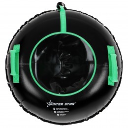 Тюбинг-ватрушка 93 см Winter Star, черный (тент)