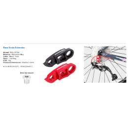 Удлинитель петуха для установки кассеты большего размера без замены переключателя TOOPRE PRO.TP106. (для MTB 40-52Т и ROAD 34-42T), красный