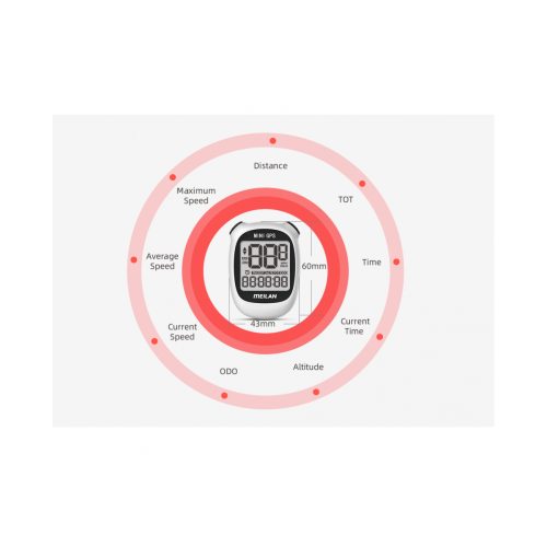 Велокомпьютер Meilan(Navihood) Mini GPS 
