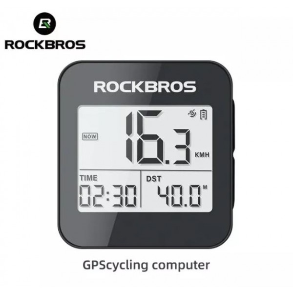 Велокомпьютер ROCKBROS G1 smart GPS, 8 функций