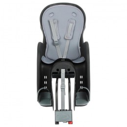 Велокресло заднее BQ-7-4 с регулировкой наклона, крепление на раму, цвет чёрный