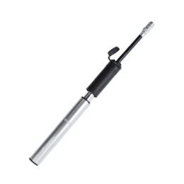 Велонасос COMIRON DIRK 2, алюминиевый цилиндр, PA пластиковая ручка, телескопический шланг, Presta-Schrader, 8,3 бар.