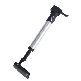 Велонасос COMIRON DUO, алюминиевый цилиндр, Presta-Schrader-Dunlop, 8,3 бар