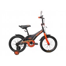 Велосипед 14" Black Aqua Sharp, хаки-оранжевый