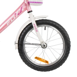 Велосипед 14" FOXX SIMPLE, розовый (2026)