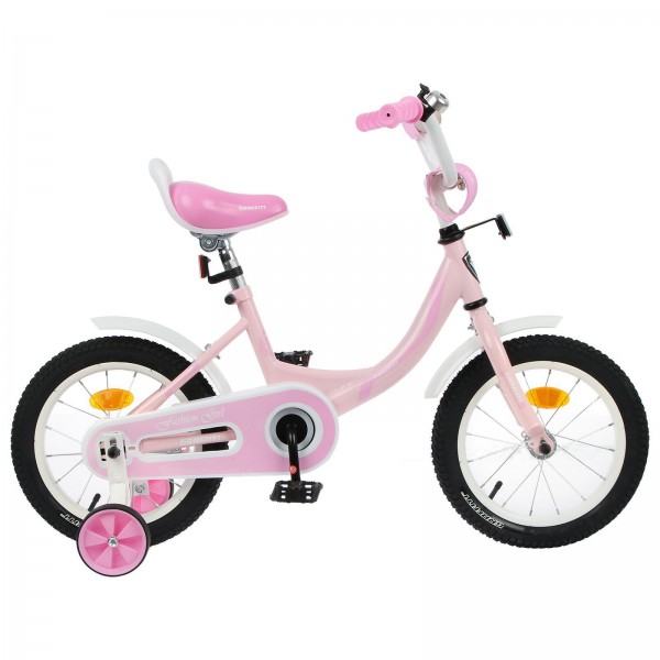 Велосипед 14" Graffiti Fashion Girl, цвет розовый 