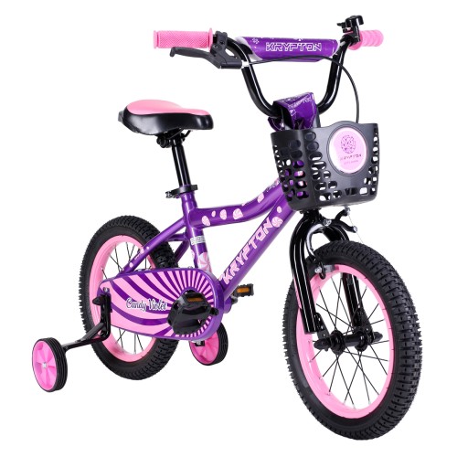 Велосипед 14" Krypton Candy Violet KC02VP14, фиолетово-розовый