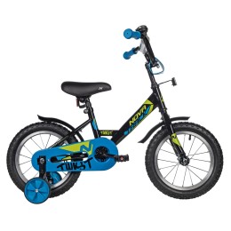 Велосипед 14" NOVATRACK TWIST черный (2025)