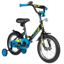Велосипед 14" NOVATRACK TWIST черный (2025)