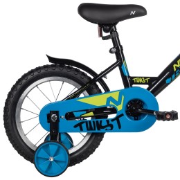Велосипед 14" NOVATRACK TWIST черный (2025)