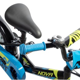 Велосипед 14" NOVATRACK TWIST черный (2025)