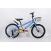 Велосипед 16" COMIRON Rocket A01-16DDB, голубой/оранжевый