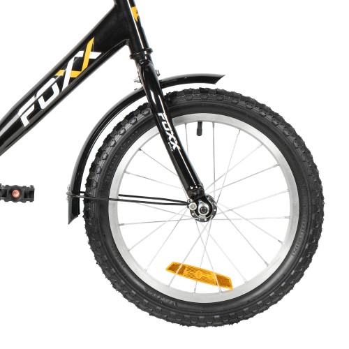 Велосипед 16" FOXX SIMPLE, черный (2026)