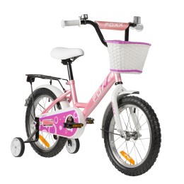 Велосипед 16" FOXX SIMPLE, розовый (2026)