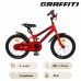 Велосипед 16" Graffiti Deft, красный/чёрный