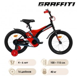 Велосипед 16" Graffiti Super Cross, красный