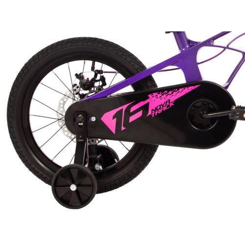 Велосипед 16" NOVATRACK Blast, (магнезиевая рама), фиолетово-розовый