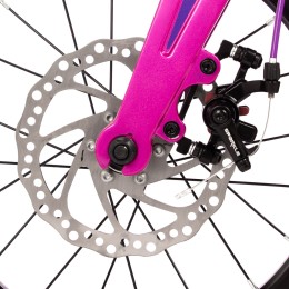 Велосипед 16" NOVATRACK Blast, (магнезиевая рама), фиолетово-розовый (2024)