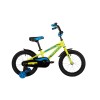 Велосипед 16" Novatrack Dodger, алюм., зеленый (2022)