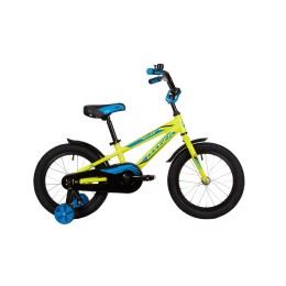 Велосипед 16" Novatrack Dodger, алюм., зеленый (2022)