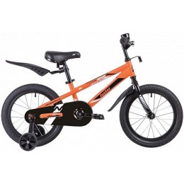 Велосипед 16" Novatrack JUSTER, оранжевый (2023)