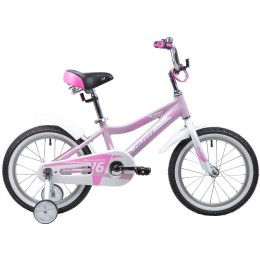Велосипед 16" NOVATRACK NOVARA, алюм., розовый (2019)