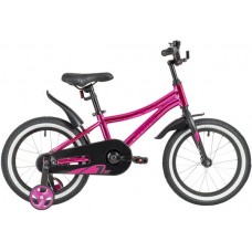 Велосипед 16" NOVATRACK PRIME, розовый металлик
