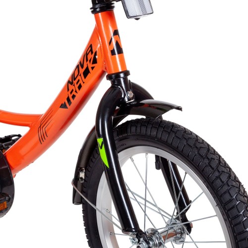 Велосипед 16" Novatrack VECTOR, оранжевый
