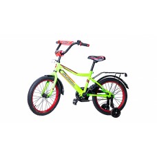 Велосипед 18" Байкал-RE03 серебристо-зеленый