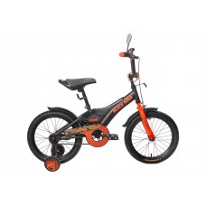 Велосипед 18" BLACK AQUA Sharp хаки-оранжевый