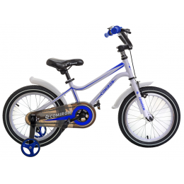 Велосипед 18" COMIRON GTA05B18 белый/синий