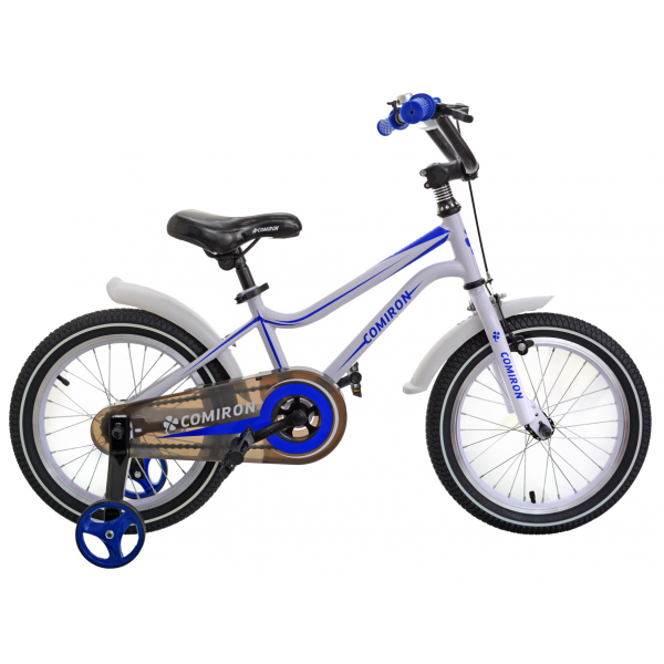 Велосипед 18" COMIRON GTA05B18 белый/синий