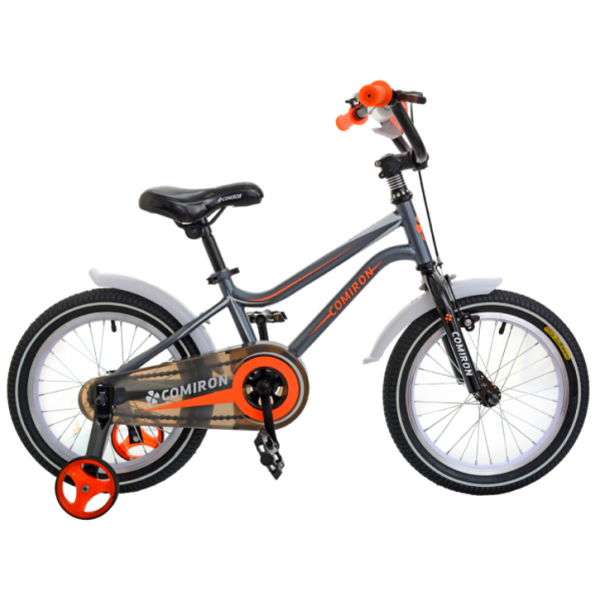 Велосипед 18" COMIRON GTA05G18 серый/оранжевый