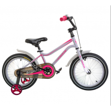 Велосипед 18" COMIRON GTA05R18 белый/розовый 