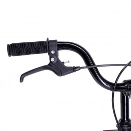 Велосипед 18" COMIRON MATRIX M18BR, чёрный/красный