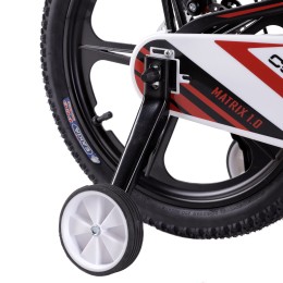 Велосипед 18" COMIRON MATRIX M18BR, чёрный/красный