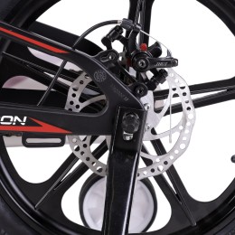 Велосипед 18" COMIRON MATRIX M18BR, чёрный/красный